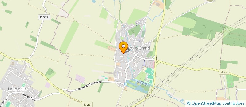 localisation de l'entreprise MONSIEUR MARC COUDERT  VERT-LE-GRAND