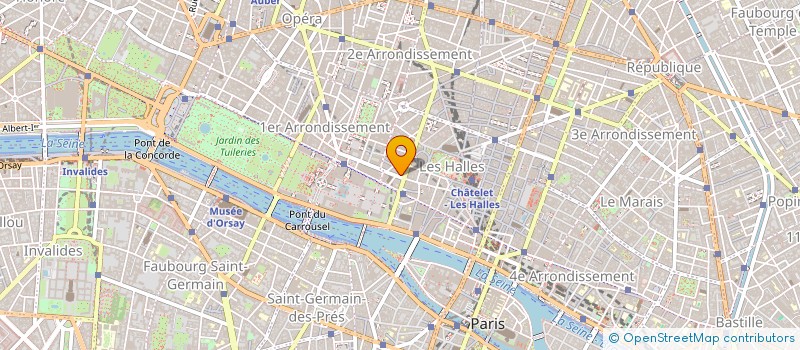 localisation de l'entreprise MONSIEUR MARC COUEIGNAS  PARIS