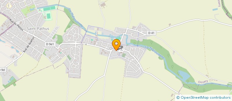 localisation de l'entreprise MONSIEUR MARC COULIBALY-HEMAT  OISSERY