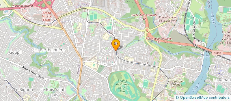 localisation de l'entreprise MONSIEUR MARC COUTY  NANTES