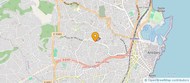 localisation de l'entreprise MONSIEUR MARC COUYOUMDJIAN à ANTIBES