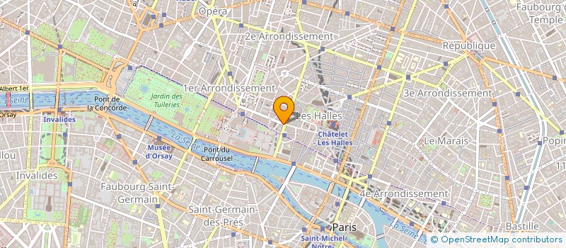 localisation de l'entreprise MONSIEUR MARC CRENN à PARIS