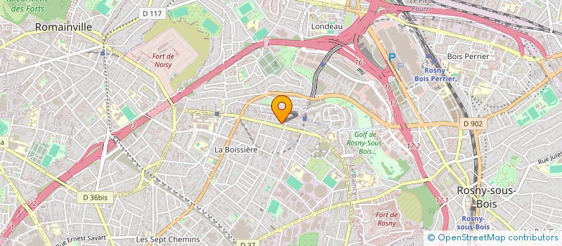 localisation de l'entreprise MONSIEUR MARC CROIZARD à MONTREUIL