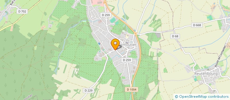 localisation de l'entreprise MONSIEUR MARC CROMER à MARMOUTIER
