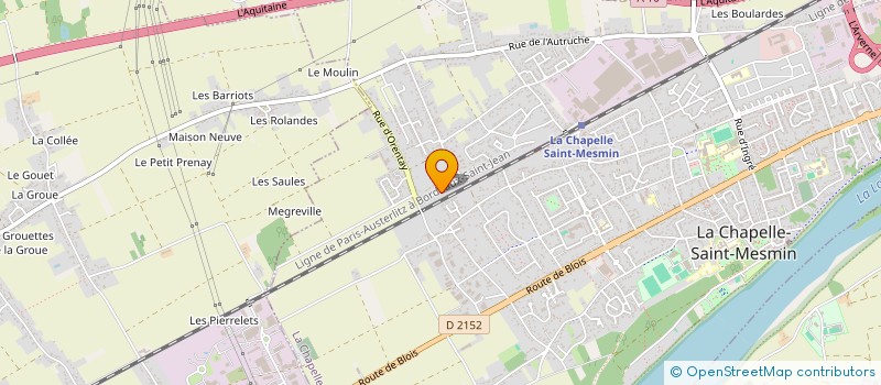 localisation de l'entreprise MONSIEUR MARC CRUZ  CLERY-SAINT-ANDRE