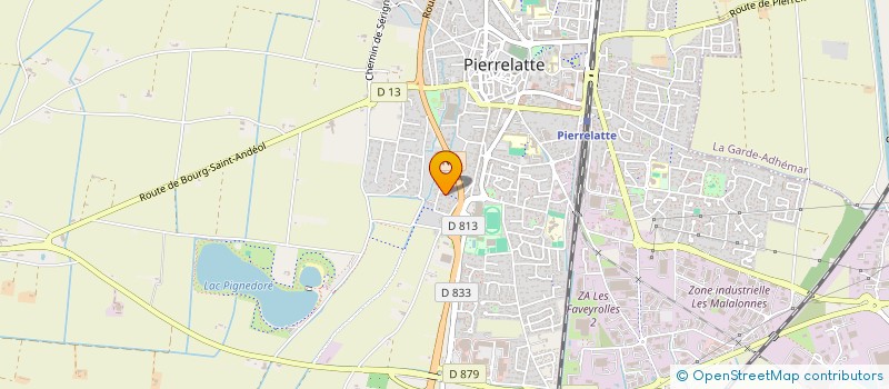 localisation de l'entreprise MONSIEUR MARC CURIEN à PIERRELATTE