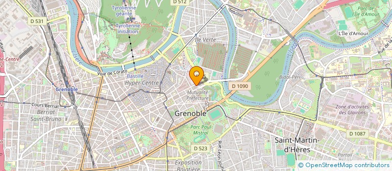 localisation de l'entreprise MONSIEUR MARC CUTAYAR à GRENOBLE