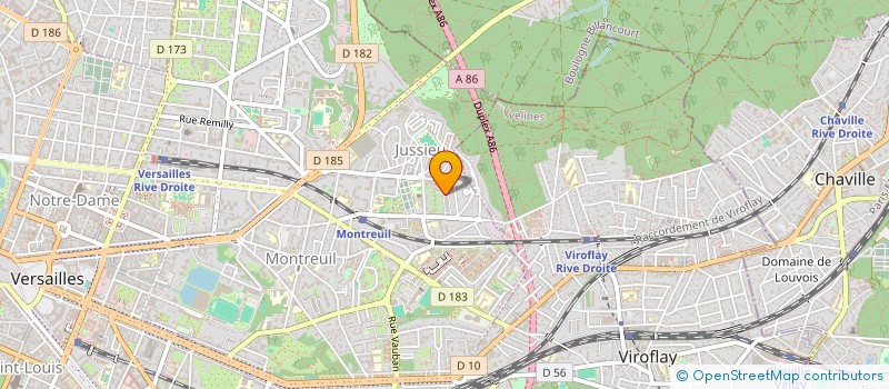 localisation de l'entreprise MONSIEUR MARC-CYGANE KORE à VERSAILLES