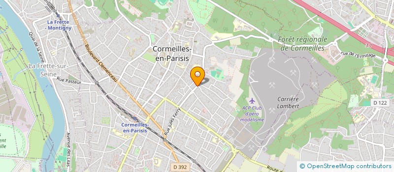 localisation de l'entreprise MONSIEUR MARC CYGANKIEWICZ à CORMEILLES-EN-PARISIS