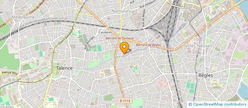 localisation de l'entreprise MONSIEUR MARC D'ELBEE à BORDEAUX