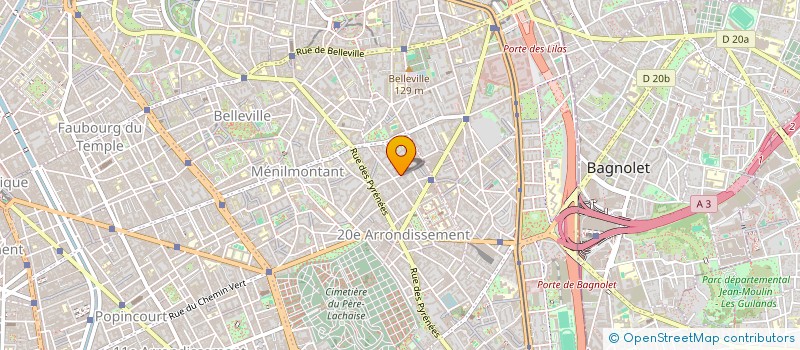 localisation de l'entreprise MONSIEUR MARC DA CUNHA LOPES  PARIS