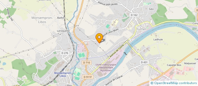 localisation de l'entreprise MONSIEUR MARC DABAT  SAINT-MAURIN