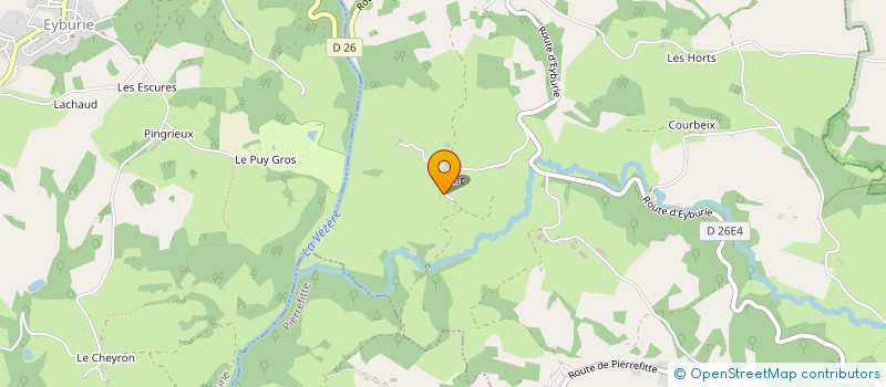 localisation de l'entreprise MONSIEUR MARC DANDALEIX  CHAMBOULIVE