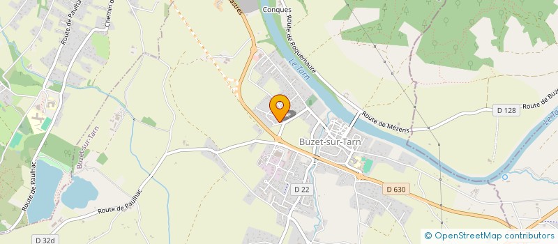 localisation de l'entreprise MONSIEUR MARC DANEDE à BUZET-SUR-TARN
