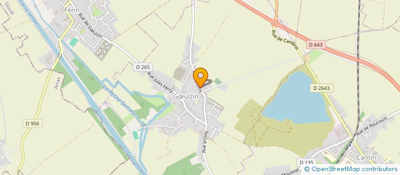 localisation de l'entreprise MONSIEUR MARC DANGLETERRE  GULZIN