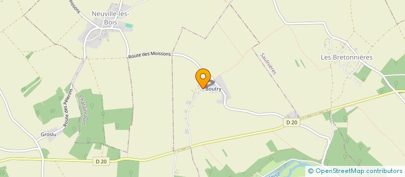 localisation de l'entreprise MONSIEUR MARC DANIEL à FONTAINE-LES-RIBOUTS