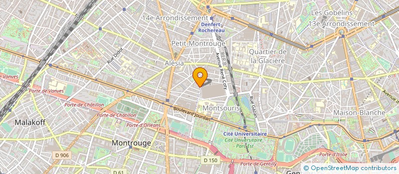 localisation de l'entreprise MONSIEUR MARC DANTHEZ  PARIS