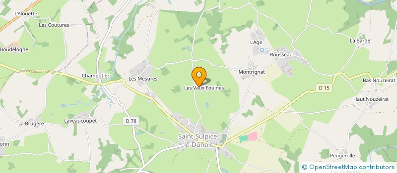 localisation de l'entreprise MONSIEUR MARC DARDAILLON à SAINT-SULPICE-LE-DUNOIS