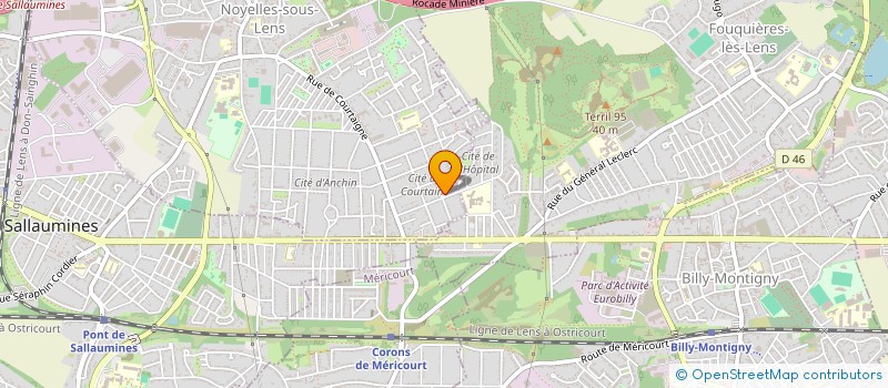 localisation de l'entreprise MONSIEUR MARC DAUCHEZ  NOYELLES-SOUS-LENS