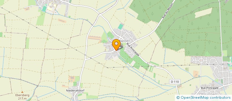 localisation de l'entreprise MONSIEUR MARC DAUL  UHLWILLER