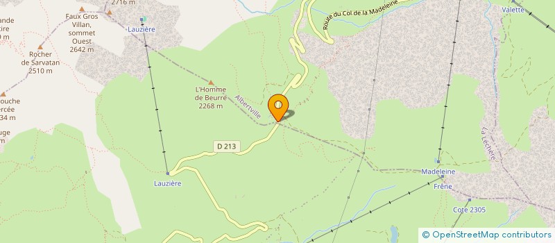 localisation de l'entreprise MONSIEUR MARC DAUMAS  SAINT FRANCOIS LONGCHAMP