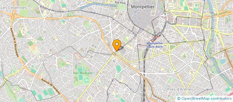 localisation de l'entreprise MONSIEUR MARC DAUTHEVILLE à MONTPELLIER
