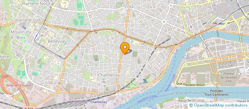 localisation de l'entreprise MONSIEUR MARC DAVID à NANTES
