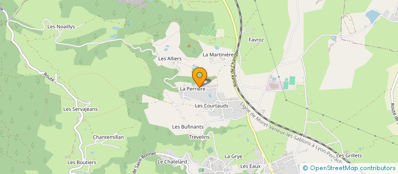 localisation de l'entreprise MONSIEUR MARC-DAVID GITENAIT  LE COTEAU