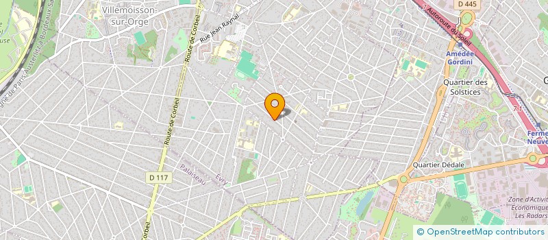 localisation de l'entreprise MONSIEUR MARC DE ALMEIDA NUNES  MORSANG-SUR-ORGE