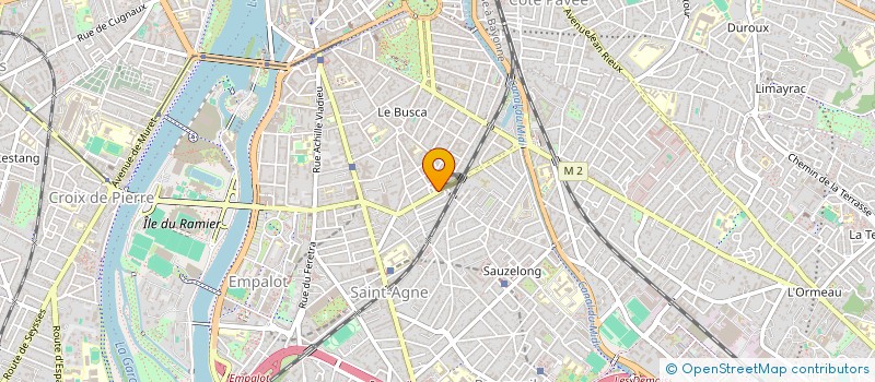 localisation de l'entreprise MONSIEUR MARC DE BAST  TOULOUSE