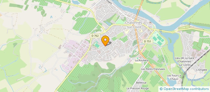 localisation de l'entreprise MONSIEUR MARC DE BRUECKER à CHALONNES-SUR-LOIRE