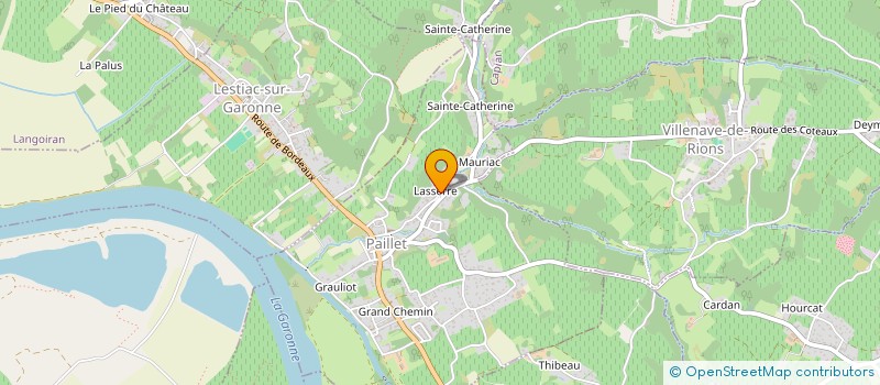 localisation de l'entreprise MONSIEUR MARC DE LA LLAVE à PAILLET
