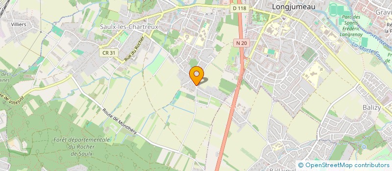 localisation de l'entreprise MONSIEUR MARC DE LUCA  SAULX-LES-CHARTREUX