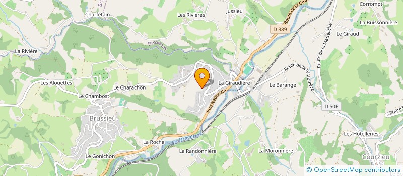localisation de l'entreprise MONSIEUR MARC DE MICHELIS à BRUSSIEU