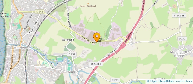 localisation de l'entreprise MONSIEUR MARC DE MONTETY  WIMILLE