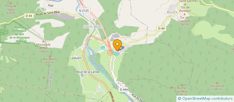 localisation de l'entreprise MONSIEUR MARC DE PEDRO  ARGUT-DESSOUS