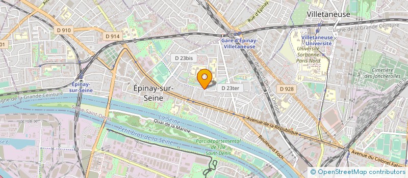 localisation de l'entreprise MONSIEUR MARC DE VELLIS à EPINAY SUR SEINE