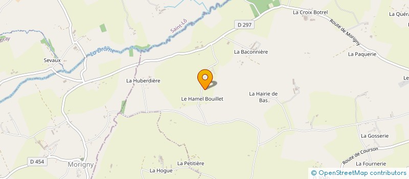 localisation de l'entreprise MONSIEUR MARC DE VOS  LANDELLES-ET-COUPIGNY