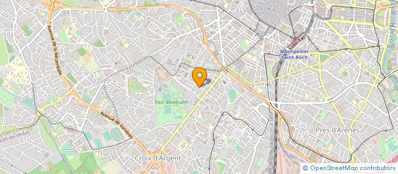 localisation de l'entreprise MONSIEUR MARC DEBAST à MONTPELLIER