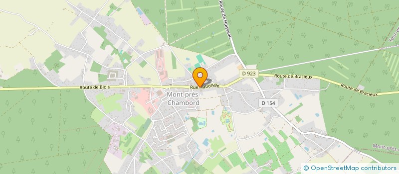 localisation de l'entreprise MONSIEUR MARC DEBES  MONT-PRES-CHAMBORD