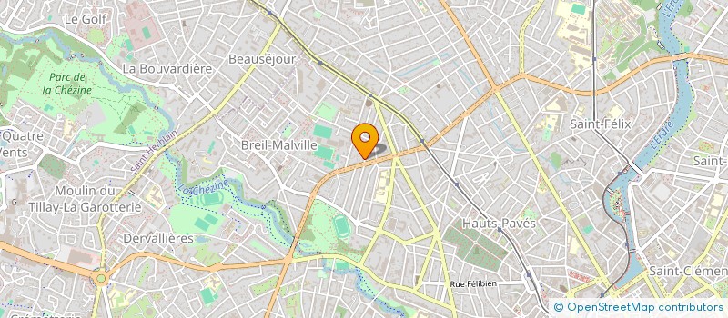 localisation de l'entreprise MONSIEUR MARC DEBIES à NANTES