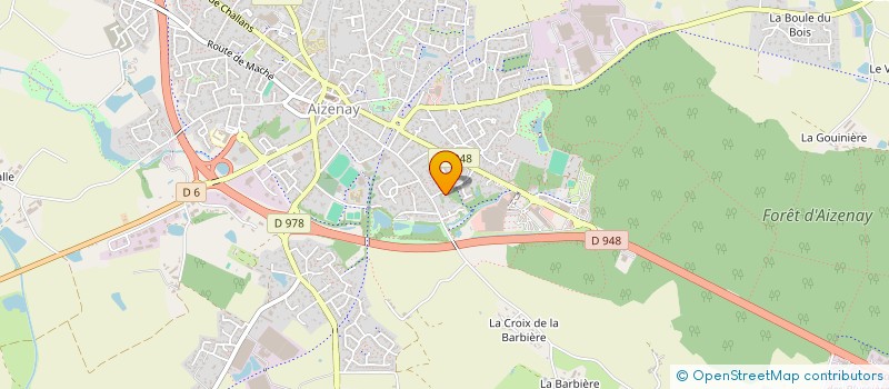 localisation de l'entreprise MONSIEUR MARC DEBUICHE  AIZENAY