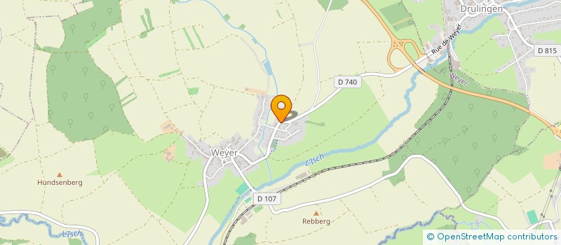 localisation de l'entreprise MONSIEUR MARC DECAMPS  WEYER