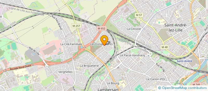 localisation de l'entreprise MONSIEUR MARC DECARNIN à LAMBERSART