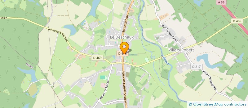 localisation de l'entreprise MONSIEUR MARC DECLOMESNIL  TASSENIERES