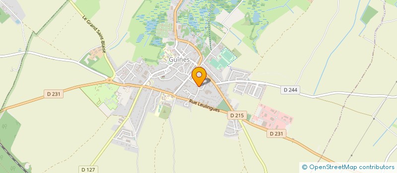 localisation de l'entreprise MONSIEUR MARC DECROOCQ à CAMPAGNE-LES-GUINES
