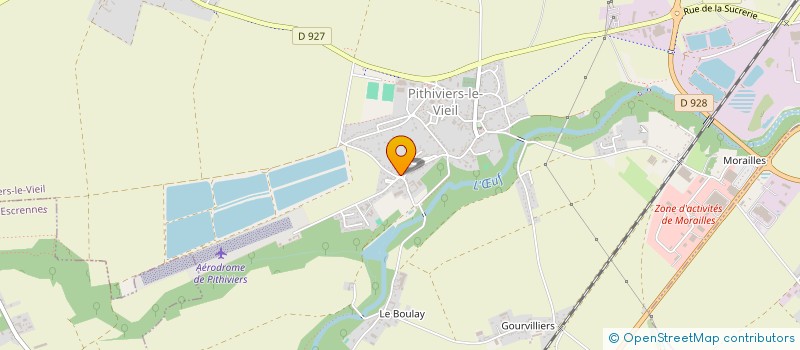 localisation de l'entreprise MONSIEUR MARC DEFOSSEZ à PITHIVIERS-LE-VIEIL