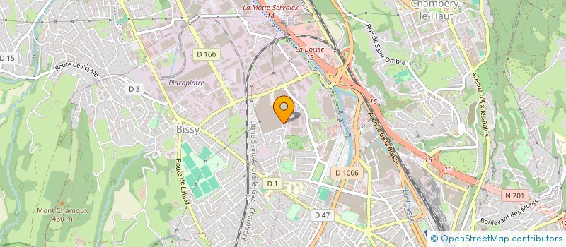 localisation de l'entreprise MONSIEUR MARC DEGLISE FAVRE à CHAMBERY