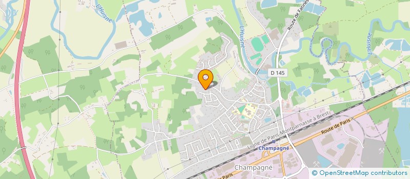 localisation de l'entreprise MONSIEUR MARC DEJARDIN  CHAMPAGNE