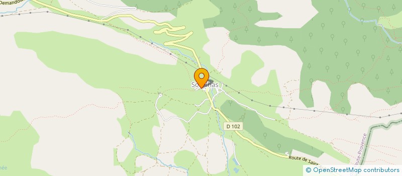 localisation de l'entreprise MONSIEUR MARC DELABIE  CASTELLANE